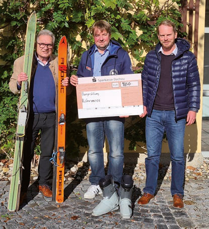 (v.l.n.r.) Dieter Kugler, Simon Schmid, Alexander Schnell. Foto: Sparkasse Dachau