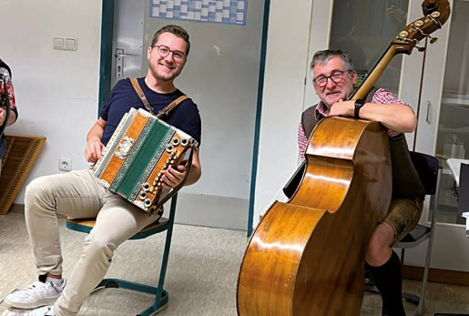 Josef Höckmayr von Zamgricht e.V. und Hans-Jürgen Burghart als Refe-rent haben die Zamgricht Akademie zu einem tollen Erlebnis gemacht. Foto: Zamgricht e.V.
